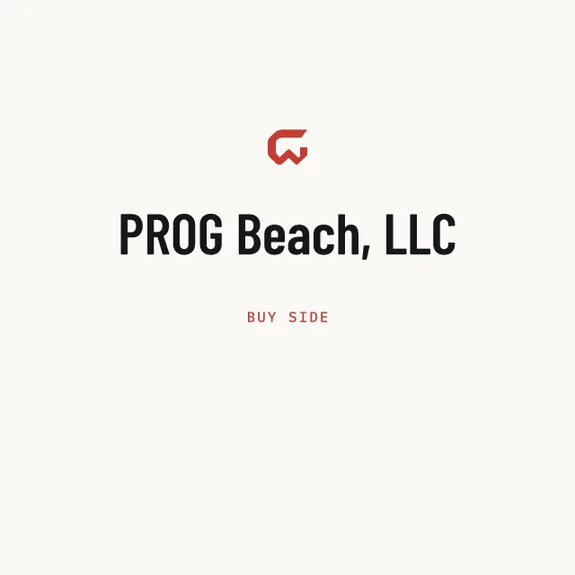 Buy side: PROG Beach, LLC
