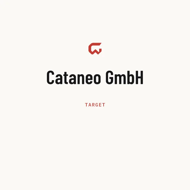 Target: Cataneo GmbH