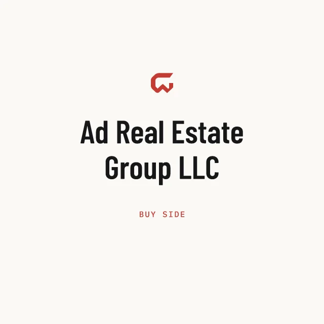 Buy side: Ad Real Estate Group LLC