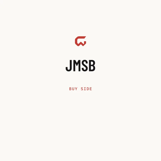 Buy side: JMSB