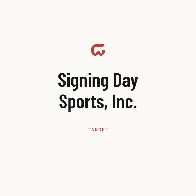 Target: Signing Day Sports, Inc.