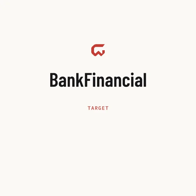 Target: BankFinancial