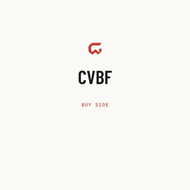 Buy side: CVBF