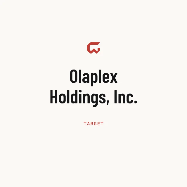 Target: Olaplex Holdings, Inc.