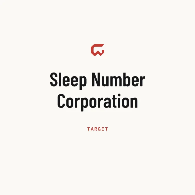 Target: Sleep Number Corporation
