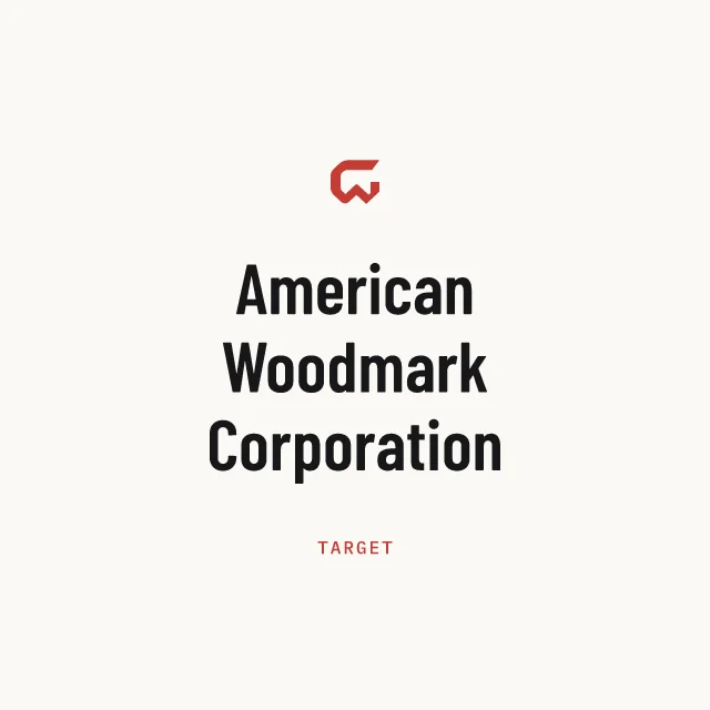 Target: American Woodmark Corporation