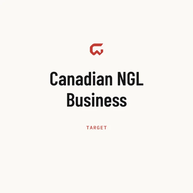 Target: Canadian NGL Business