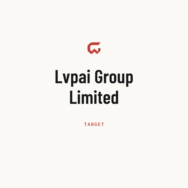Target: Lvpai Group Limited