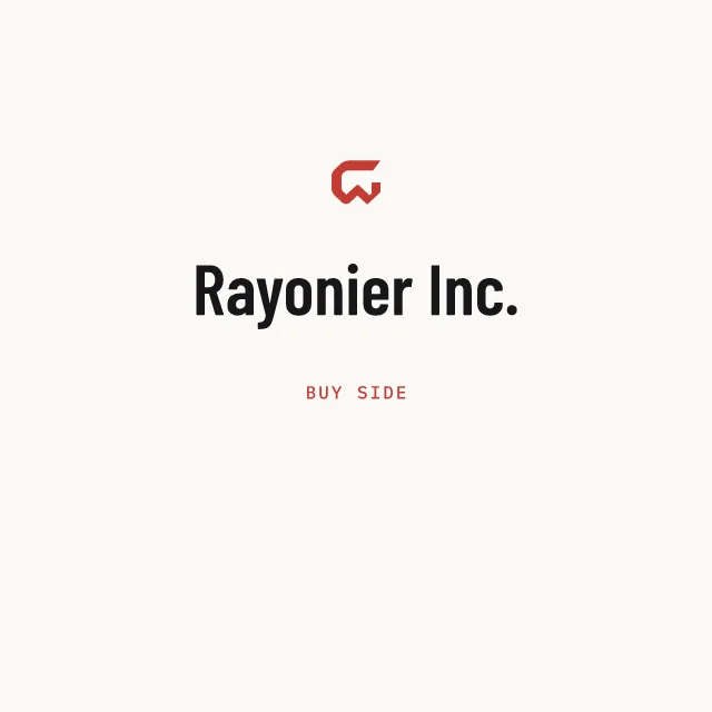 Buy side: Rayonier Inc.