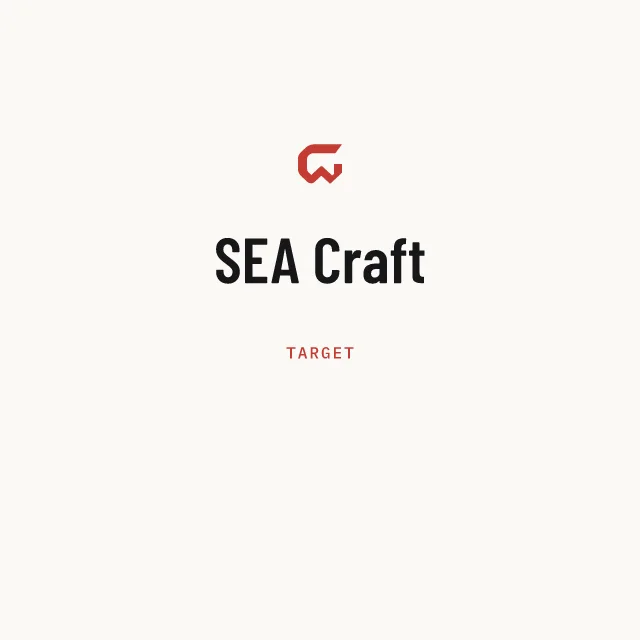Target: SEA Craft