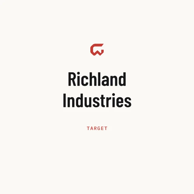 Target: Richland Industries