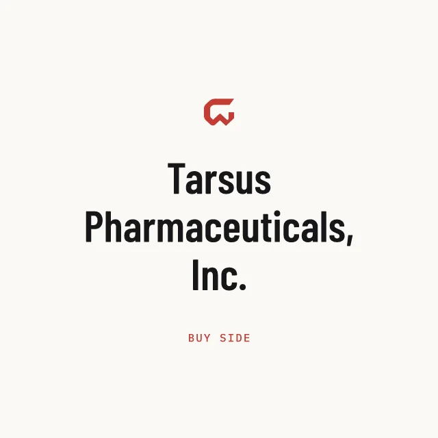 Buy side: Tarsus Pharmaceuticals, Inc.