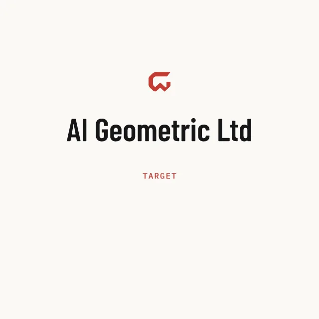 Target: AI Geometric Ltd
