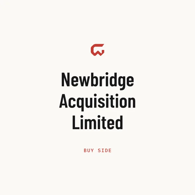 Buy side: Newbridge Acquisition Limited