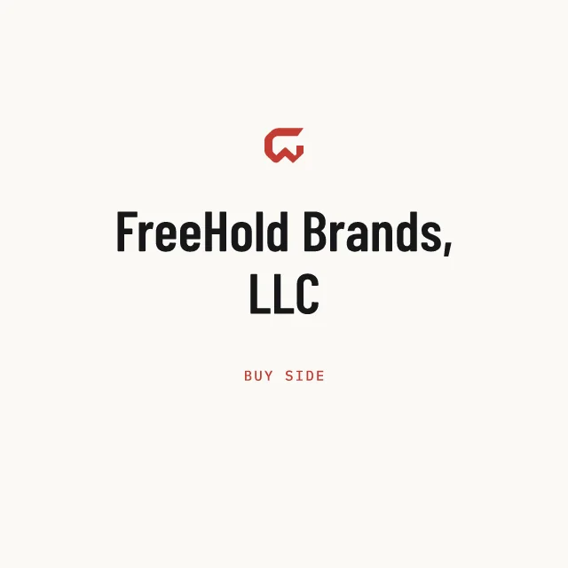 Buy side: FreeHold Brands, LLC