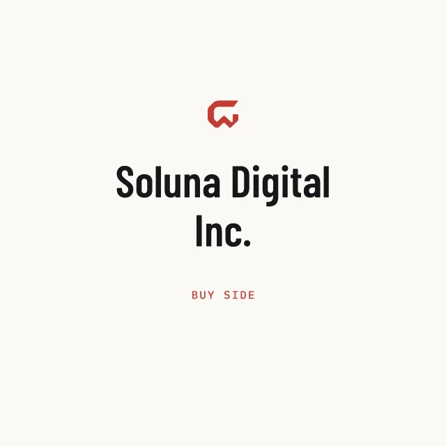 Buy side: Soluna Digital Inc.