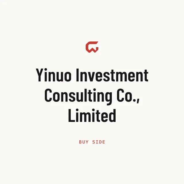 Buy side: Yinuo Investment Consulting Co., Limited