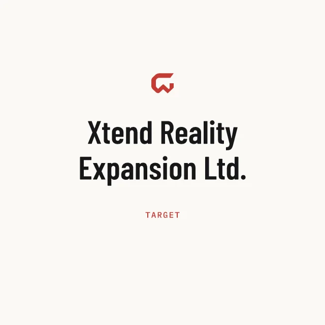 Target: Xtend Reality Expansion Ltd.