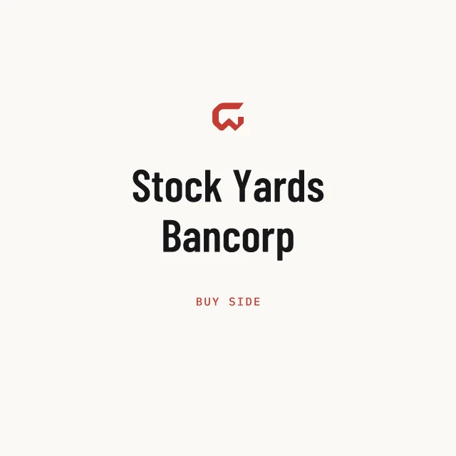 Buy side: Stock Yards Bancorp