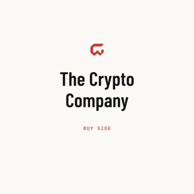 Buy side: The Crypto Company