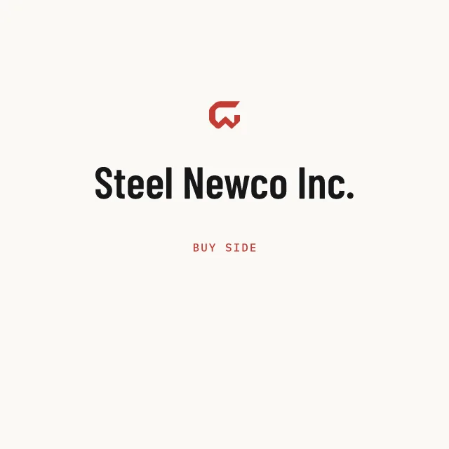 Buy side: Steel Newco Inc.