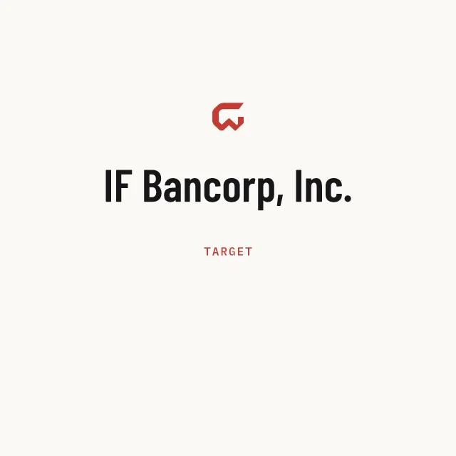 Target: IF Bancorp, Inc.
