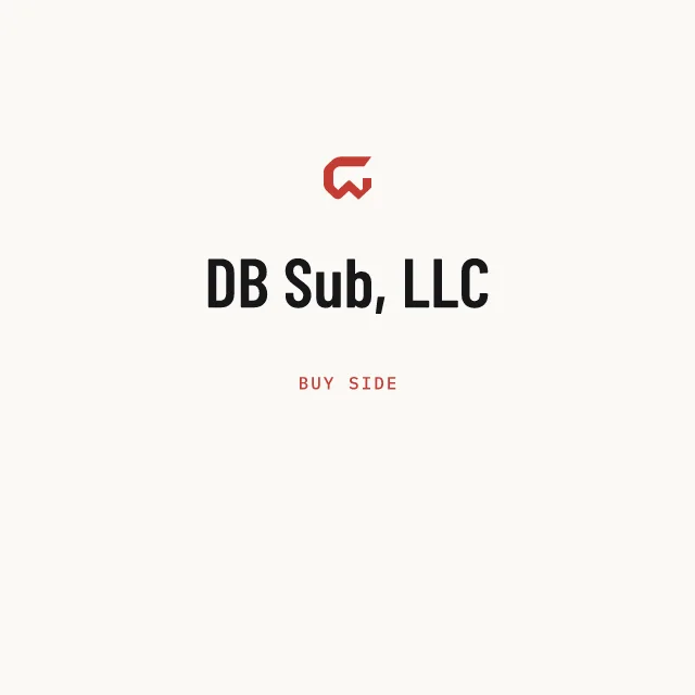 Buy side: DB Sub, LLC