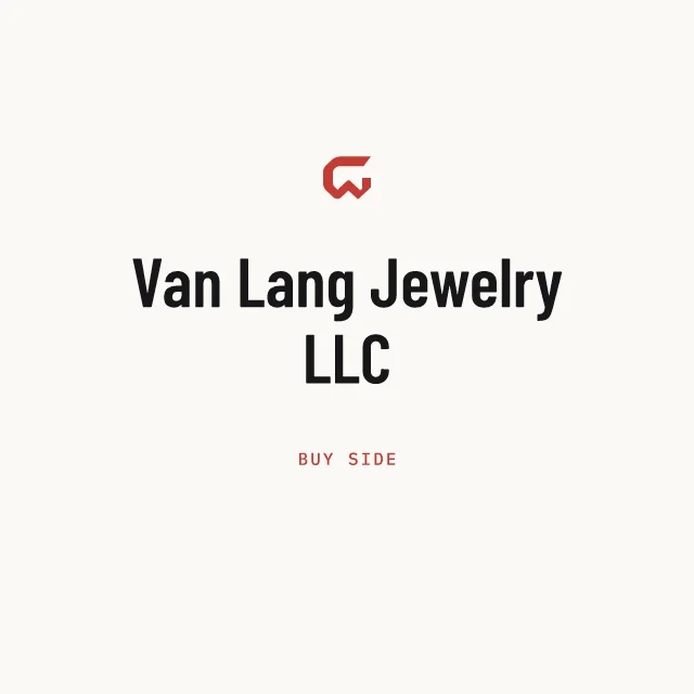 Buy side: Van Lang Jewelry LLC