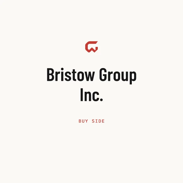 Buy side: Bristow Group Inc.