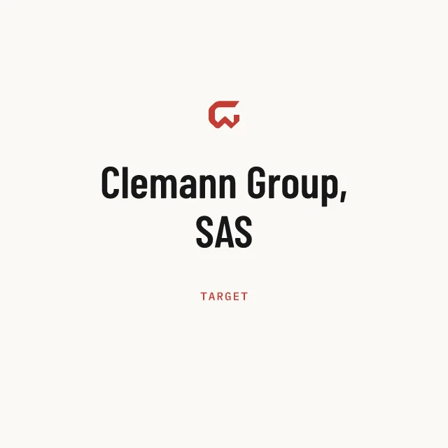 Target: Clemann Group, SAS