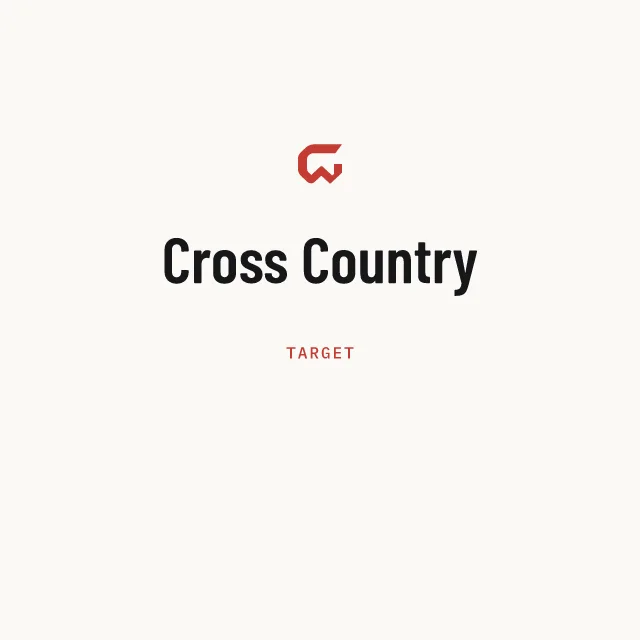 Target: Cross Country