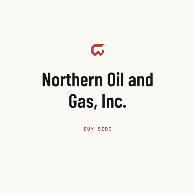 Buy side: Northern Oil and Gas, Inc.