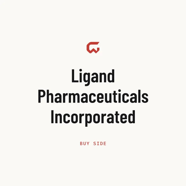 Buy side: Ligand Pharmaceuticals Incorporated