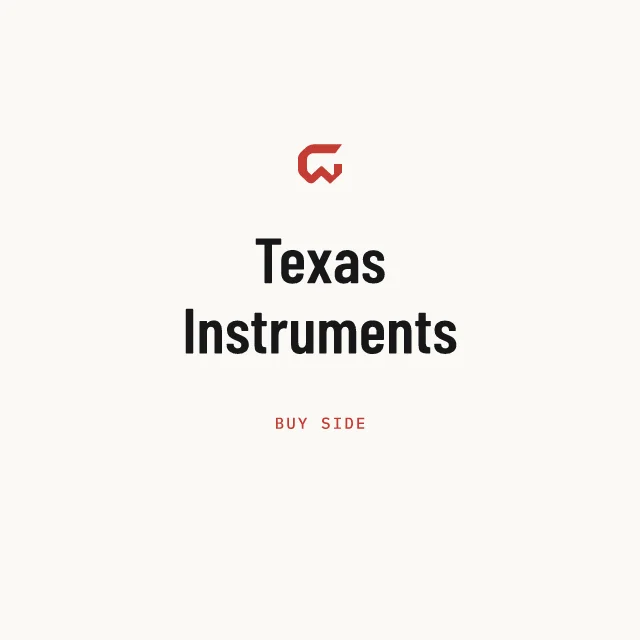 Buy side: Texas Instruments