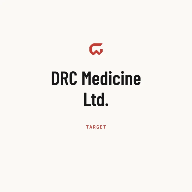Target: DRC Medicine Ltd.
