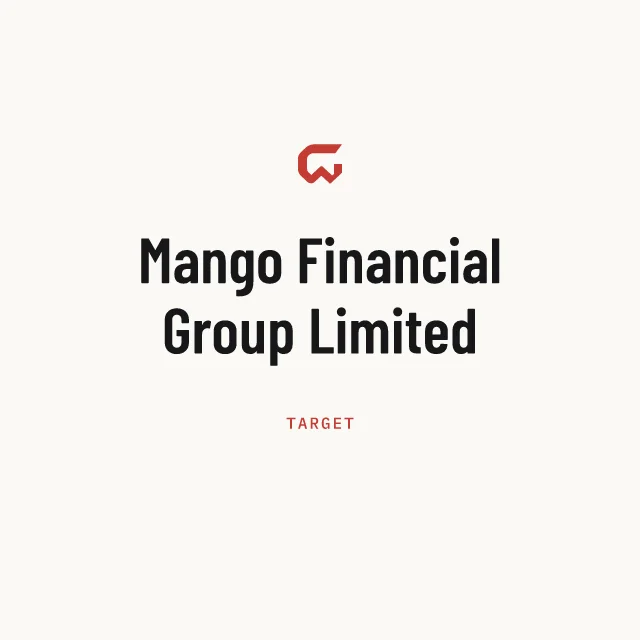Target: Mango Financial Group Limited