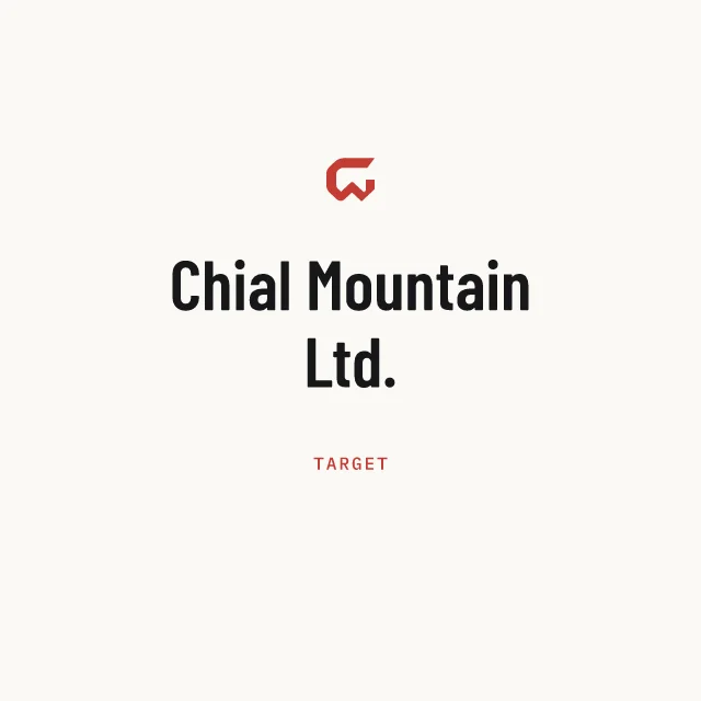 Target: Chial Mountain Ltd.