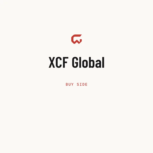 Buy side: XCF Global