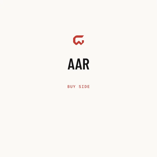 Buy side: AAR