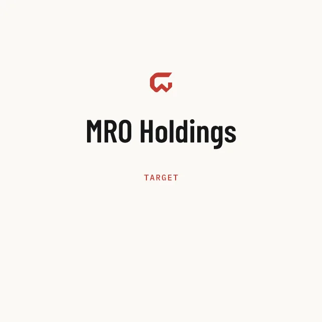 Target: MRO Holdings