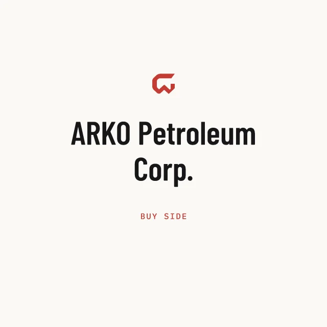 Buy side: ARKO Petroleum Corp.