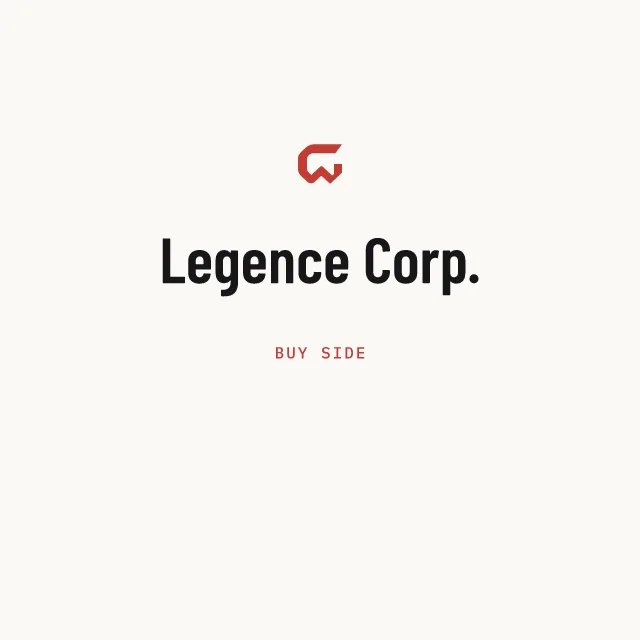 Buy side: Legence Corp.