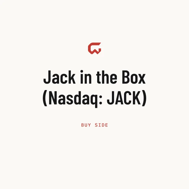 Buy side: Jack in the Box (Nasdaq: JACK)