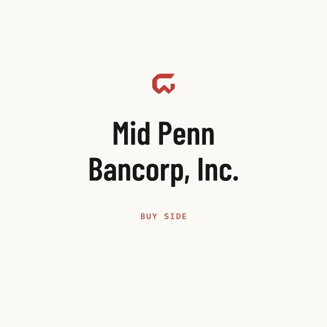Buy side: Mid Penn Bancorp, Inc.