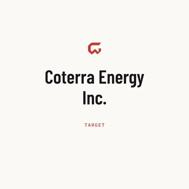 Target: Coterra Energy Inc.