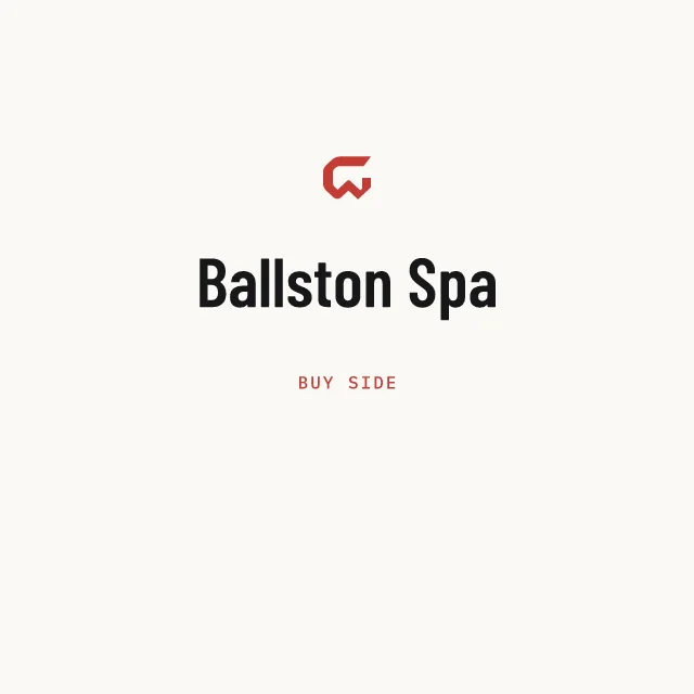 Buy side: Ballston Spa