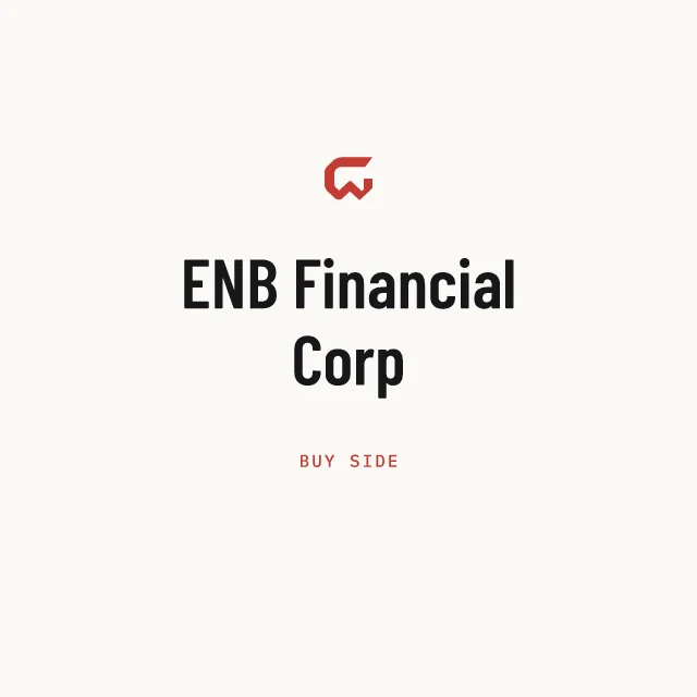 Buy side: ENB Financial Corp