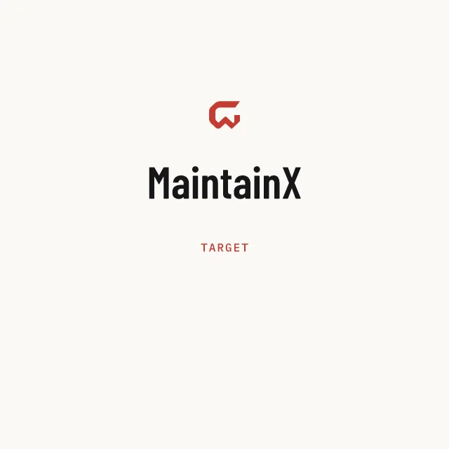 Target: MaintainX