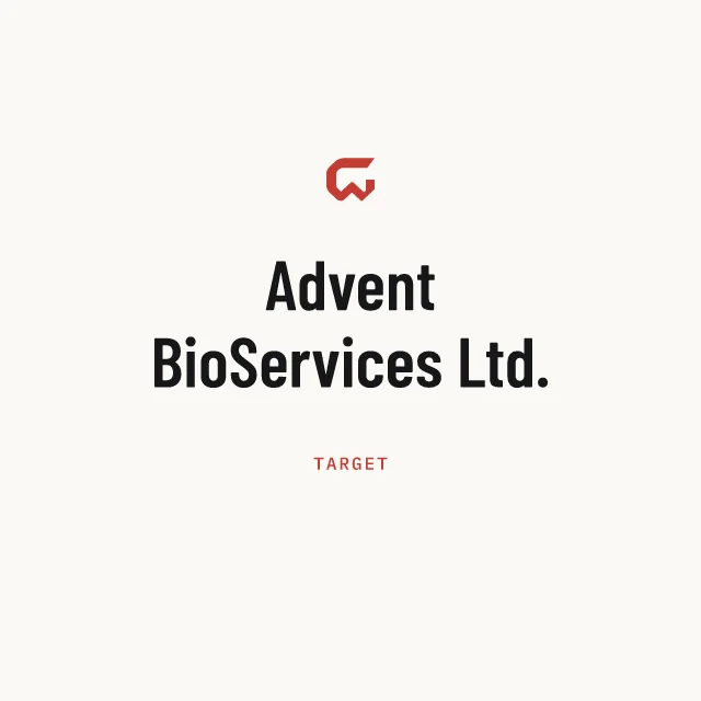 Target: Advent BioServices Ltd.