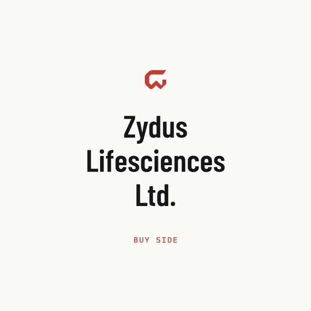 Buy side: Zydus Lifesciences Ltd.